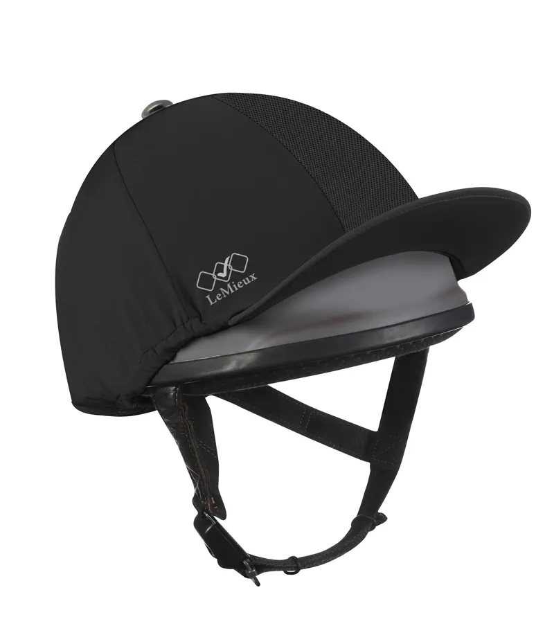 LeMieux Pro Mesh Hat Silk in Black